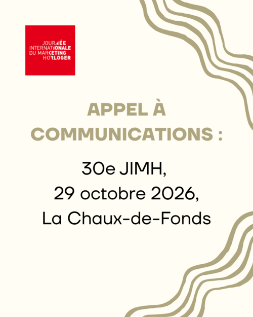 Appel à communications : 30e JIMH