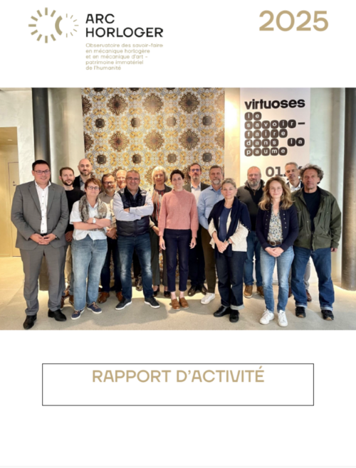 Le rapport d'activité 2025 d'ARC HORLOGER